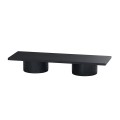 Resin Black 6x5 Reversible Riser
